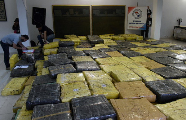 Paraguay tịch thu gần 170 tấn cần sa tại khu vực biên giới với Brazil ảnh 1