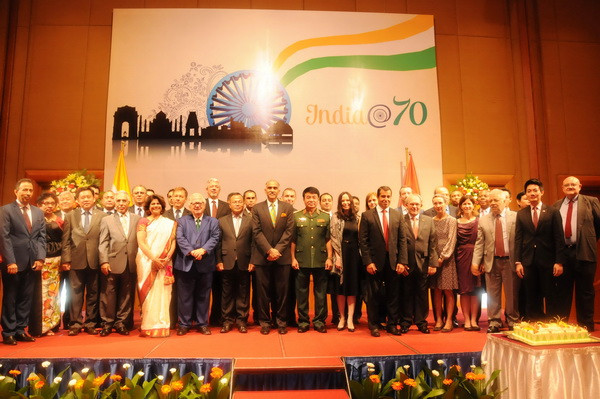 Kỷ niệm 69 năm ngày Độc lập nước Cộng hòa Ấn Độ tại Hà Nội ảnh 1