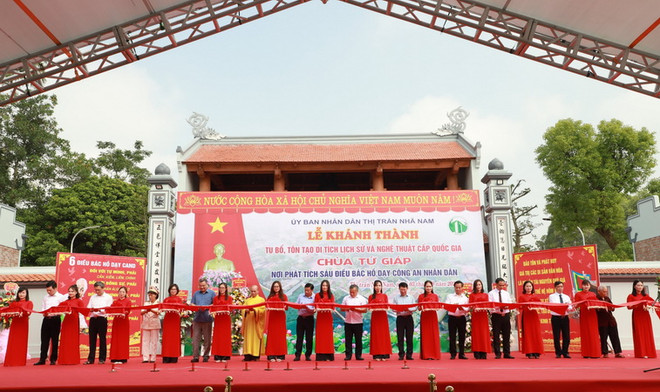 Khánh thành điểm về nguồn nơi phát tích “6 điều Bác Hồ dạy Công an” ảnh 1