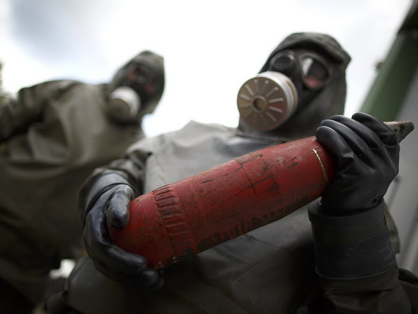 EU hỗ trợ 12 triệu euro để tiêu hủy vũ khí hóa học Syria ảnh 1