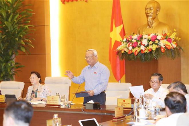 Bế mạc Phiên họp thứ 45 của Ủy ban Thường vụ Quốc hội ảnh 2