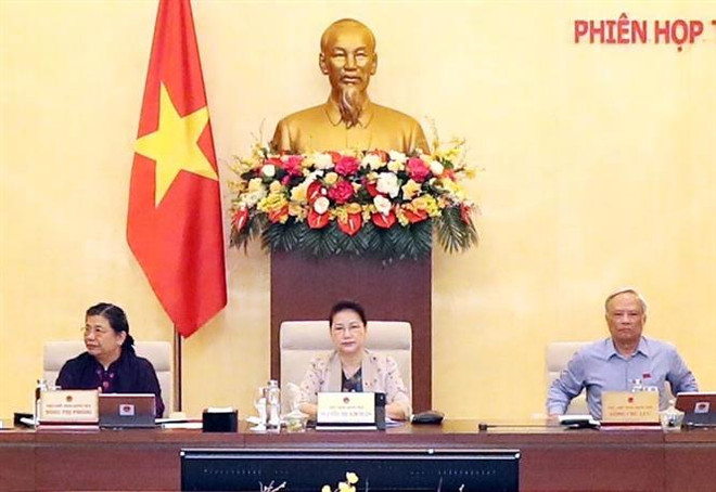 Bế mạc Phiên họp thứ 45 của Ủy ban Thường vụ Quốc hội ảnh 1