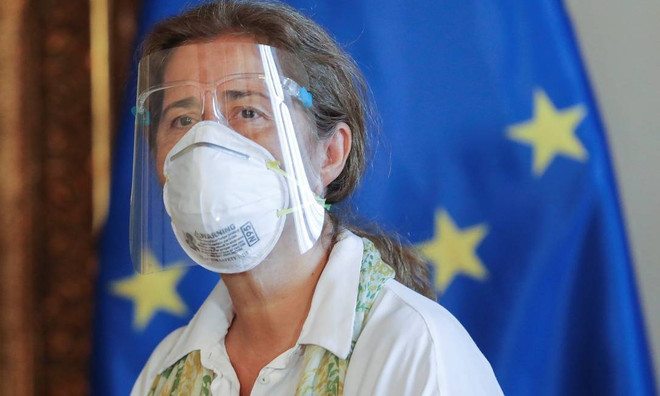 Đại sứ EU tại Caracas Isabel Brilhante Pedrosa. (Nguồn: Reuters) Venezuela yêu cầu Đại sứ EU rời khỏi nước này trong vòng 72 giờ ảnh 1
