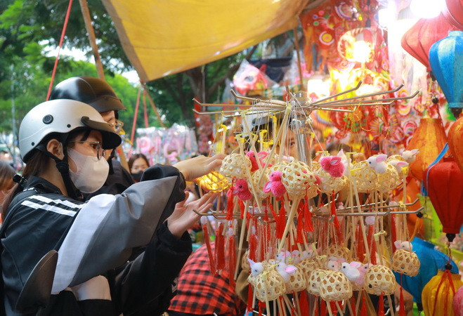 Thành phố Hồ Chí Minh: Phố lồng đèn nhộn nhịp đón Trung thu ảnh 3