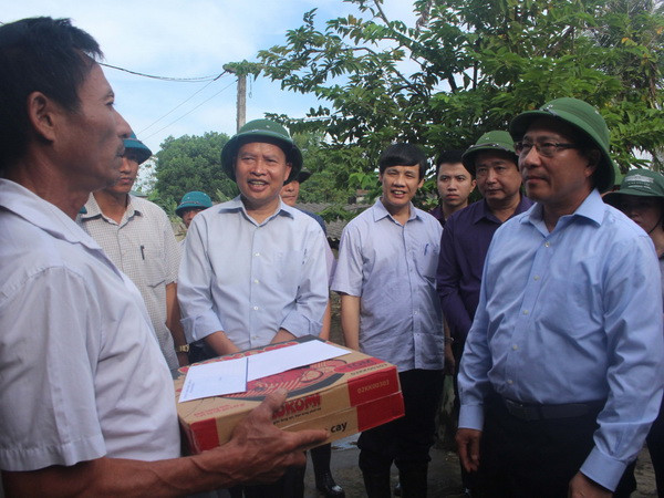 PTT Phạm Bình Minh thị sát các tuyến đê xung yếu tại Thanh Hóa ảnh 3