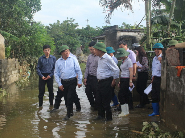PTT Phạm Bình Minh thị sát các tuyến đê xung yếu tại Thanh Hóa ảnh 2
