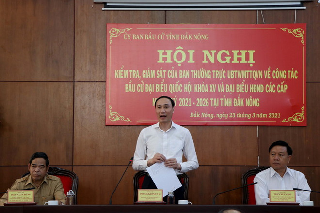 Kiểm tra, giám sát công tác chuẩn bị bầu cử tại tỉnh Đắk Nông ảnh 1