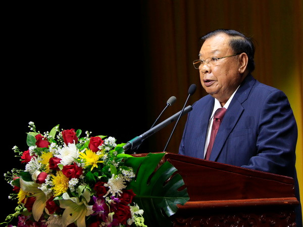 Lào kỷ niệm trọng thể 55 năm thiết lập quan hệ ngoại giao với Việt Nam ảnh 1