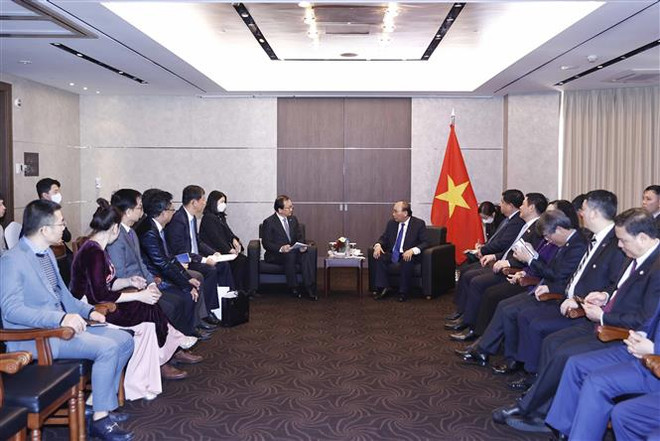 Chủ tịch nước tiếp các Tập đoàn lớn Hàn Quốc đang đầu tư tại Việt Nam ảnh 8