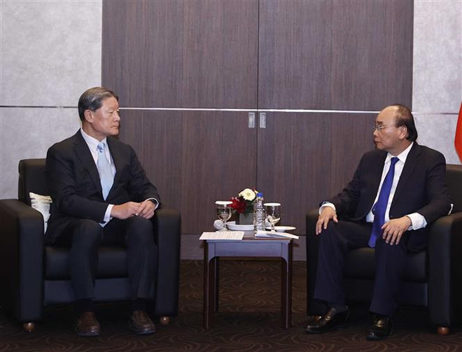 Chủ tịch nước tiếp các Tập đoàn lớn Hàn Quốc đang đầu tư tại Việt Nam ảnh 6