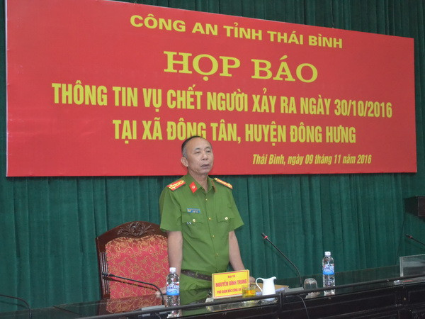 Thông tin thêm về vụ chết người ở xã Đông Tân, tỉnh Thái Bình ảnh 1