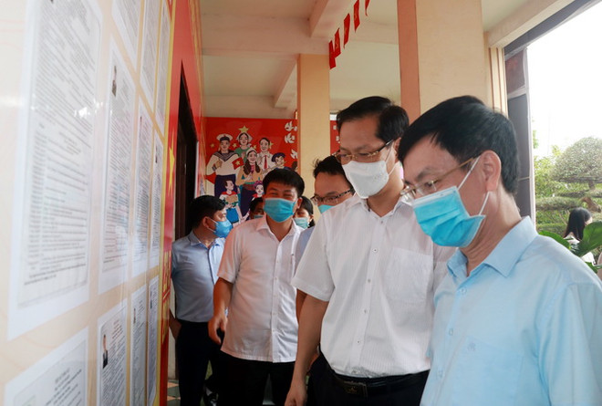 Bình Dương và Nam Định sẵn sàng phương án chống dịch cho Ngày Bầu cử ảnh 2