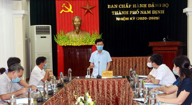 Bình Dương và Nam Định sẵn sàng phương án chống dịch cho Ngày Bầu cử ảnh 1