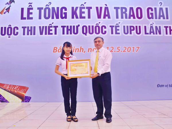 Kỷ niệm 30 năm Việt Nam tham gia Cuộc thi viết thư quốc tế UPU ảnh 1