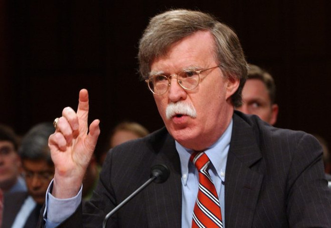 Cựu Đại sứ Mỹ tại Liên hợp quốc John Bolton. (Nguồn: AP) Cựu đại sứ Mỹ cảnh báo dùng vũ lực giải quyết vấn đề Triều Tiên ảnh 1
