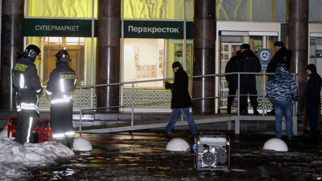 Nga bắt giữ chủ mưu vụ đánh bom siêu thị ở St.Petersburg ảnh 1