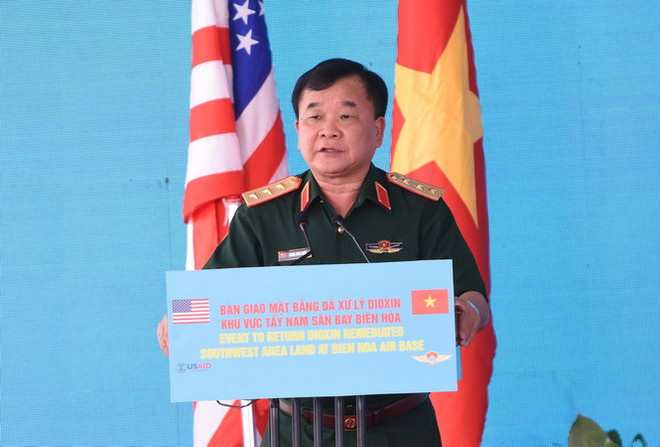 Bàn giao gần 3ha đất đã xử lý sạch dioxin tại sân bay Biên Hòa ảnh 2