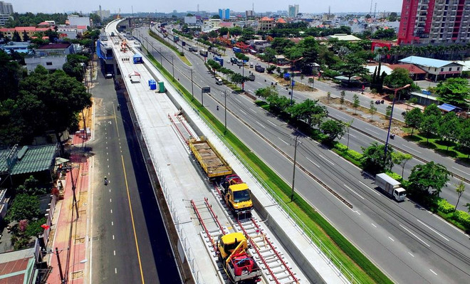 Dự án phát triển hạ tầng giao thông đô thị tại Thành phố Hồ Chí Minh xây dựng từ nguồn tài chính ODA Nhật Bản. (Ảnh: Hoàng Hải/TTXVN) Việt Nam chủ động tham gia, phát huy vai trò tại các cơ chế đa phương ảnh 1