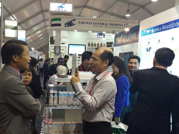 Gian hàng của Tập đoàn TH tại Gulfood 2016. (Nguồn: Tập đoàn TH) TH True Milk giành giải tại hội chợ lớn nhất thế giới về đồ uống ảnh 2