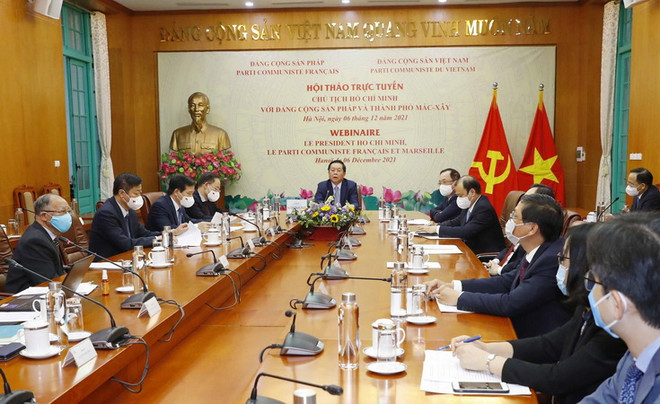 Hội thảo Chủ tịch Hồ Chí Minh với Đảng CS Pháp và thành phố Marseille ảnh 1