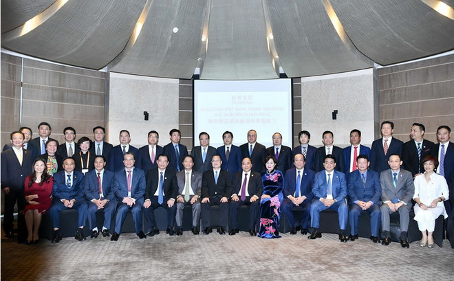 Thủ tướng Nguyễn Xuân Phúc tọa đàm với tập đoàn hàng đầu Trung Quốc ảnh 2