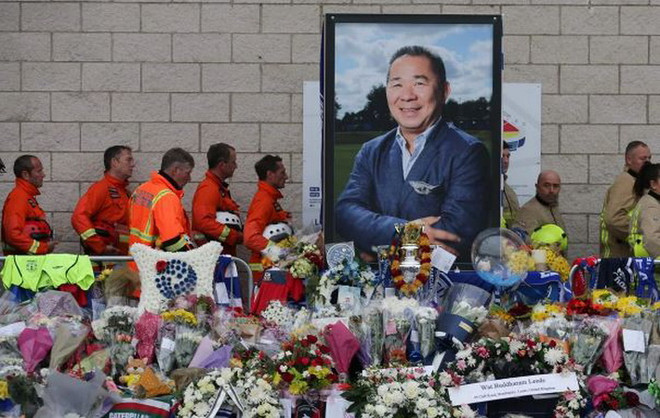 CLB Leicester City tiễn biệt Chủ tịch Vichai Srivaddhanaprabha ảnh 1