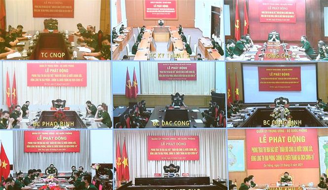 Phát động thi đua đặc biệt quân đội cùng cả nước đoàn kết chống dịch ảnh 2