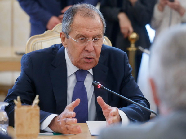 Ngoại trưởng Nga Sergei Lavrov. (Ảnh: EPA/TTXVN) Nga kêu gọi mở đối thoại giữa Qatar với các nước vùng Vịnh ảnh 1