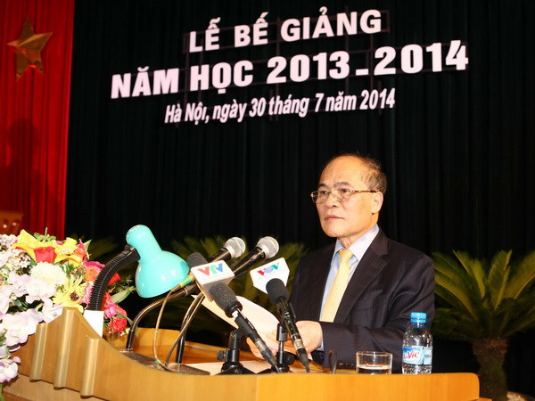 Chủ tịch Quốc hội dự Lễ Bế giảng của Học viện Quốc phòng ảnh 1