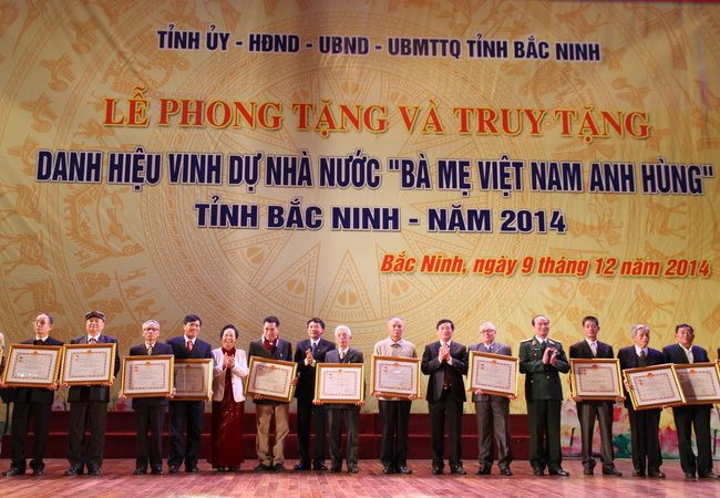 Bắc Ninh phong tặng, truy tặng danh hiệu “Bà mẹ Việt Nam Anh hùng” ảnh 3