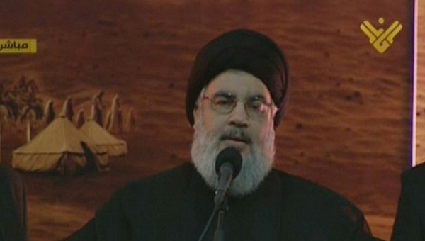 Thủ lĩnh Hezbollah có lần xuất hiện hiếm hoi trước công chúng ảnh 1