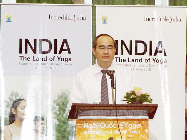 Tổ chức kỷ niệm ngày Quốc tế Yoga lần thứ nhất tại Hà Nội ảnh 1