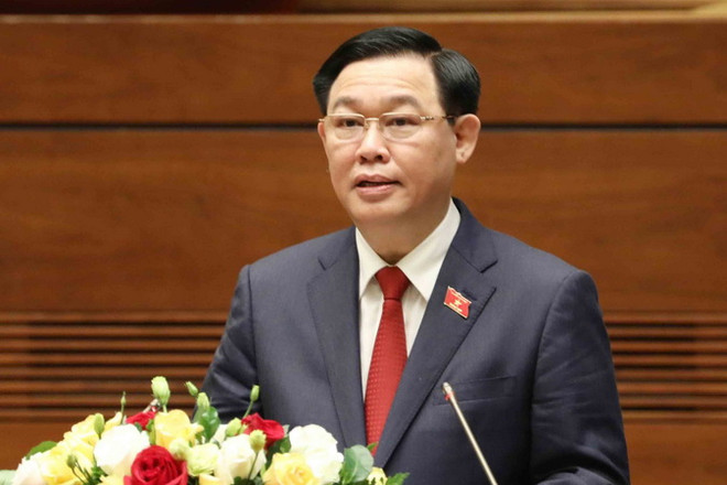 Chủ tịch Quốc hội, Vương Đình Huệ. (Ảnh: Phương Hoa/TTXVN) Khắc phục căn bản bệnh thành tích trong công tác thi đua khen thưởng ảnh 2