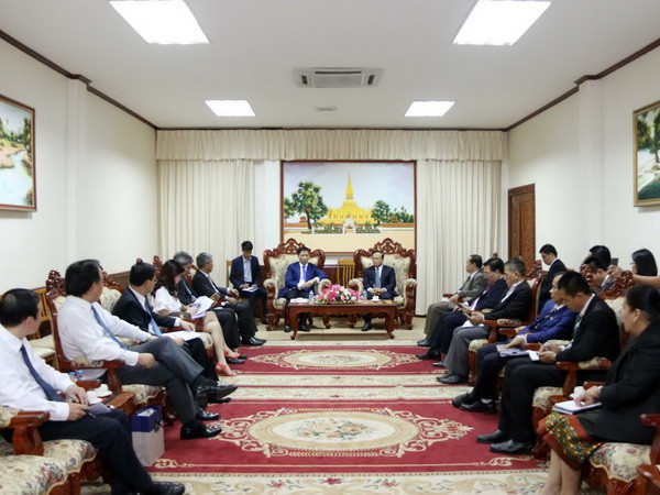 Việt-Lào tăng cường hợp tác ngành công thương và năng lượng ảnh 1