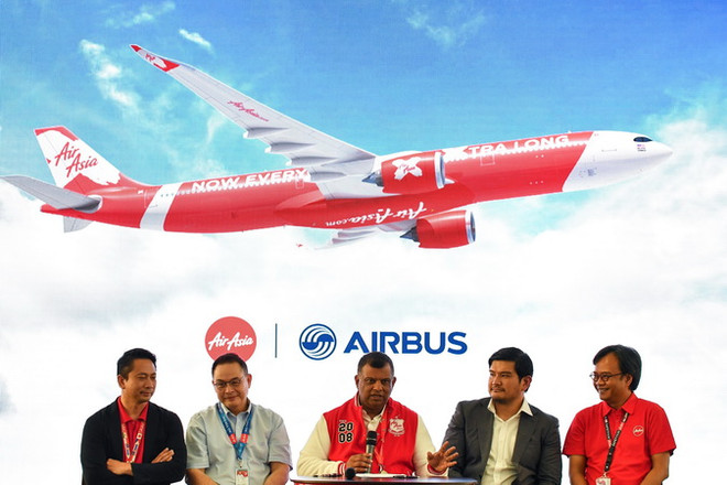 Hãng AirAsia đặt mua 100 máy bay của Airbus trị giá 30 tỷ USD ảnh 1