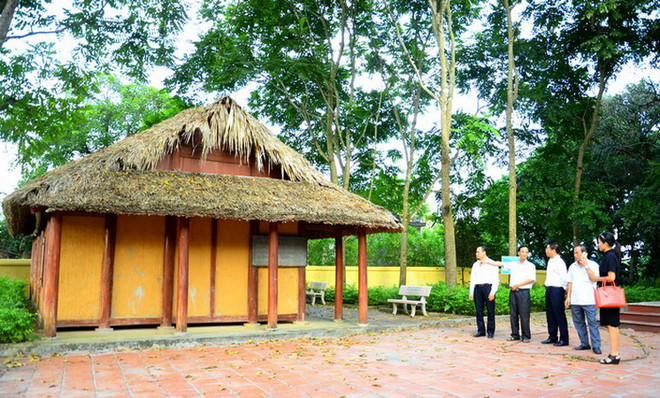 Ngôi nhà lá 3 gian, nơi thành lập cơ sở Đảng đầu tiên tỉnh Thái Nguyên. (Nguồn: dangcongsan.vn) Đại hội XIII: Đổi thay ở nơi lập cơ sở Đảng đầu tiên tại Thái Nguyên ảnh 1