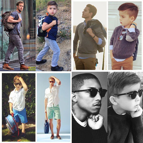 Cậu bé 4 tuổi gây sốt nhờ nhái phong cách của các sao ảnh 1