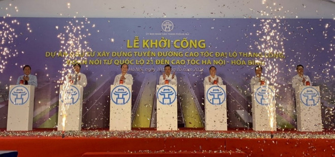 Khởi công đường nối Hòa Lạc với Hòa Bình gần 5.250 tỷ đồng ảnh 1