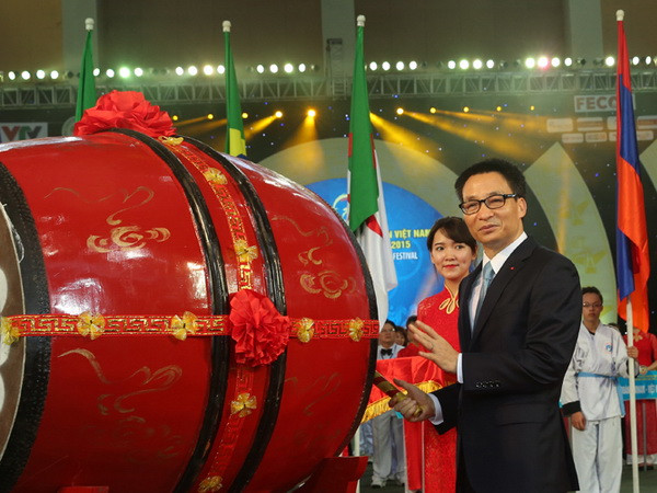 Khai mạc Đại hội quốc tế Võ cổ truyền Việt Nam lần thứ nhất ảnh 1