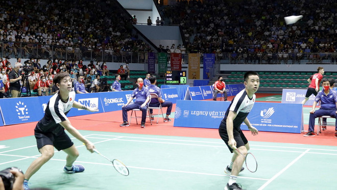 SEA Games 31: Việt Nam giành huy chương Đồng cầu lông nội dung đôi nam ảnh 1