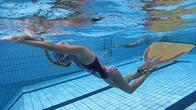 Lặn Việt Nam giành 4 huy chương Vàng, phá nhiều kỷ lục SEA Games ảnh 1