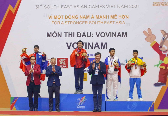 SEA Games 31: Vovinam Việt Nam vượt chỉ tiêu huy chương Vàng ảnh 1