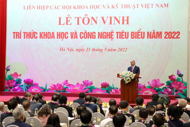 Chủ tịch nước phát biểu tại Lễ tôn vinh trí thức Khoa học-Công nghệ ảnh 2