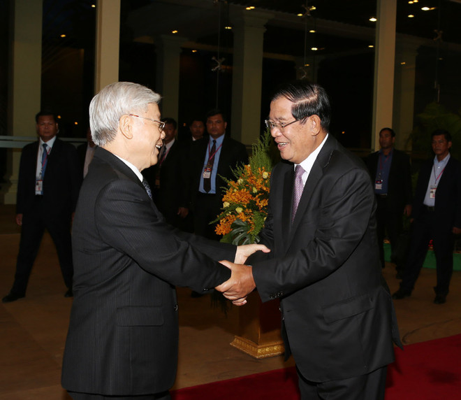 Ra sức củng cố, phát triển tình đoàn kết hữu nghị Việt Nam-Campuchia ảnh 1