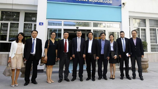 Đoàn Ban Chỉ đạo Công tác Thông tin đối ngoại thăm Thổ Nhĩ Kỳ ảnh 1