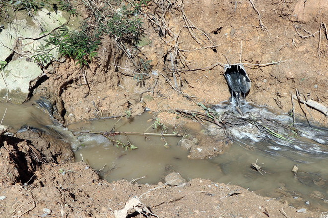 Khắc phục tạm thời ô nhiễm ở lò giết mổ gia súc tập trung của Kon Tum ảnh 1