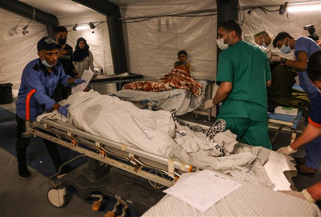 Hoạt động cứu trợ nhân đạo tại Dải Gaza gặp nhiều khó khăn ảnh 1