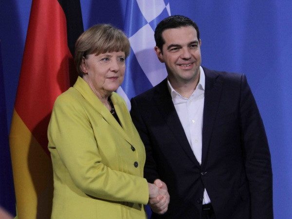 Thủ tướng Đức và Hy Lạp thảo luận về cuộc khủng hoảng nợ ảnh 1