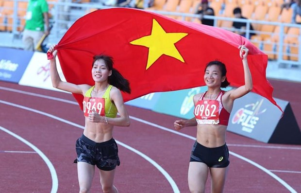 Trao thưởng cho các VĐV điền kinh đạt thành tích cao tại SEA Games 30 ảnh 1