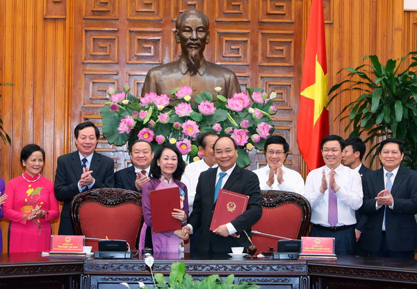 Ký kết phối hợp giữa Ban Dân vận TW và Ban Cán sự Đảng Chính phủ ảnh 1